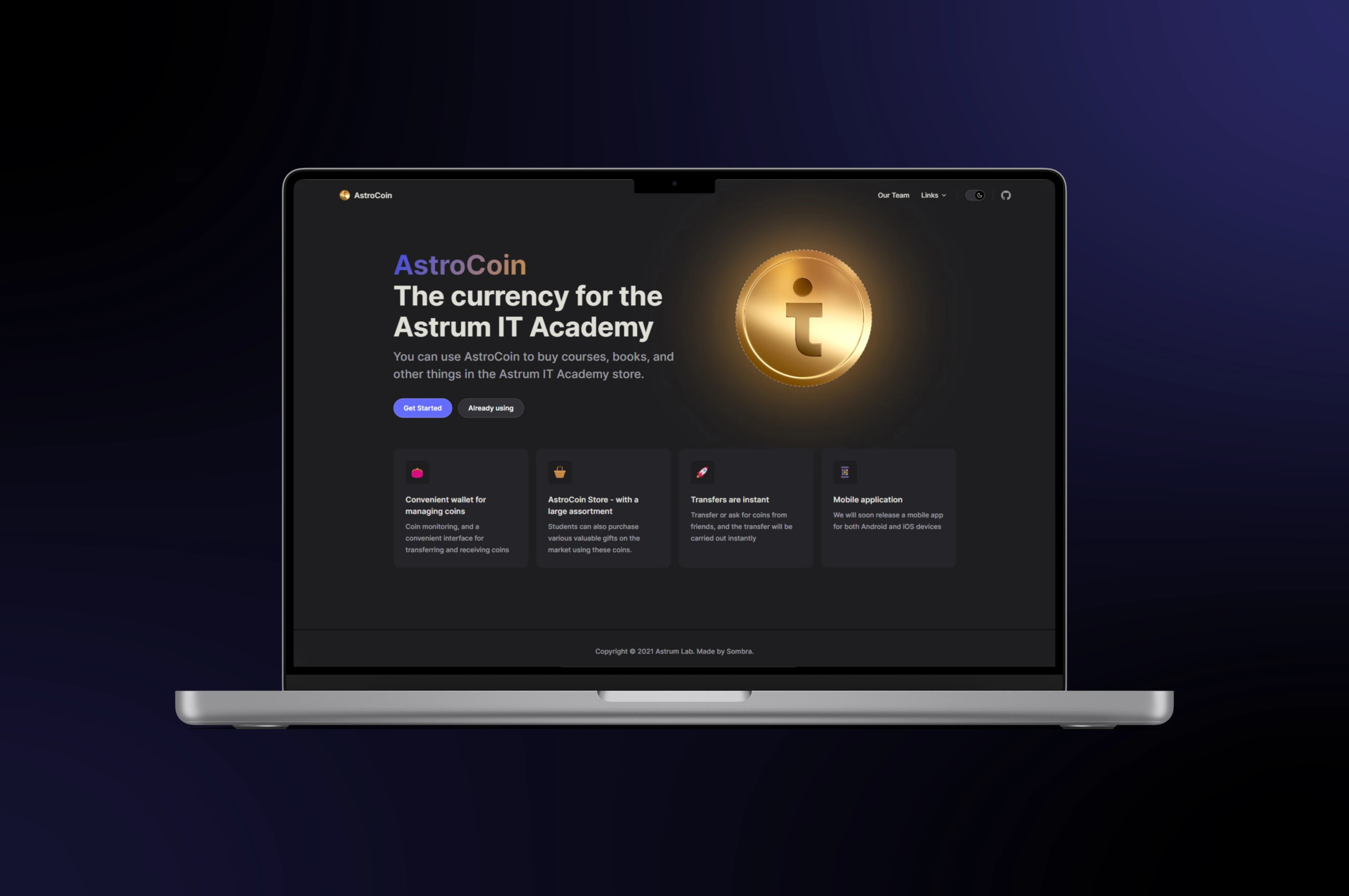 AstroCoin Wallet